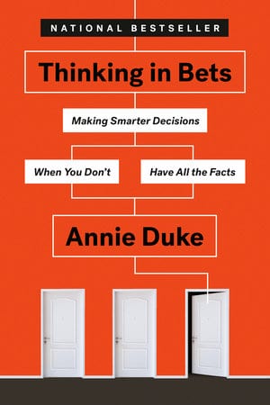 Livre Thinking in bets