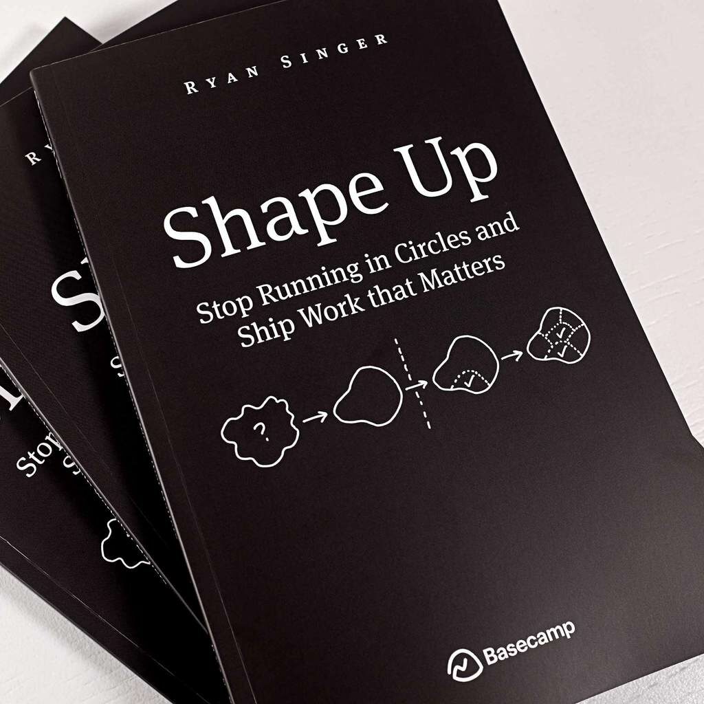 Shape Up livre de Basecamp