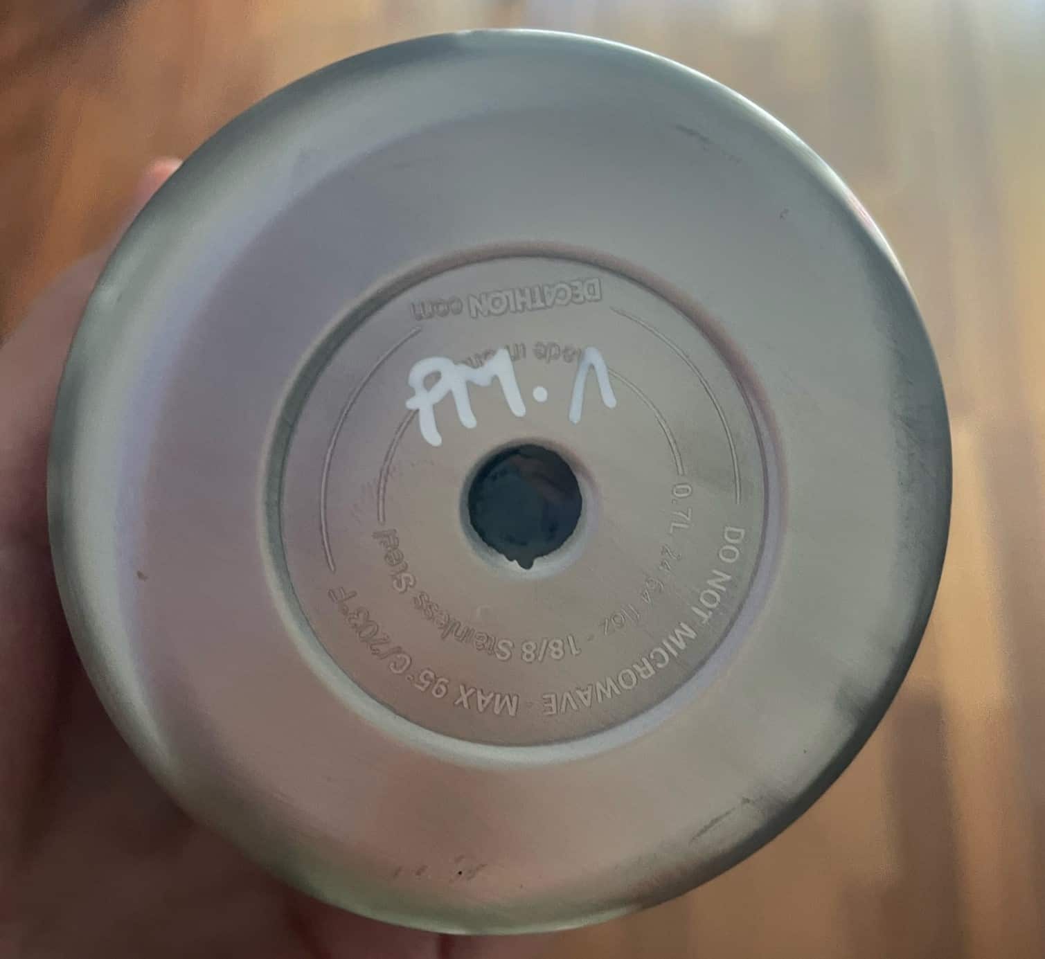 La gourde à tester