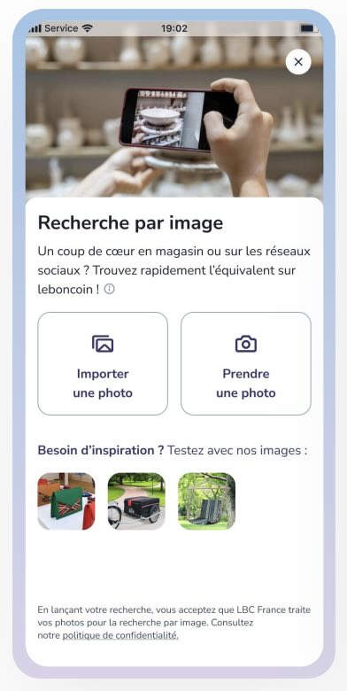 recherche visuelle leboncoin